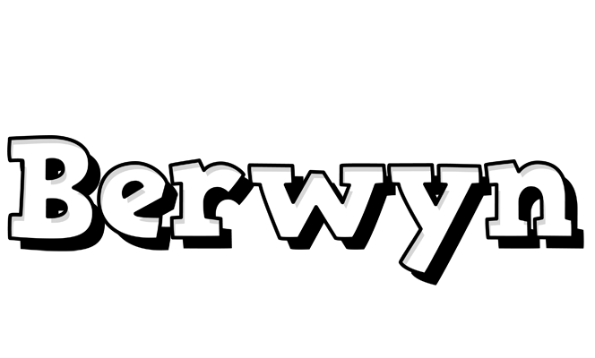 Berwyn snowing logo