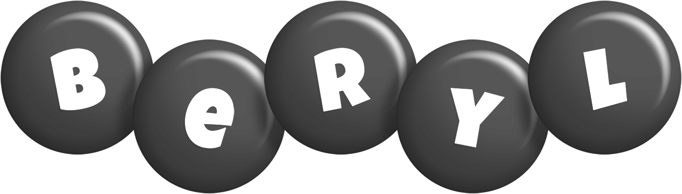Beryl candy-black logo