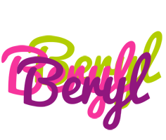 Beryl flowers logo