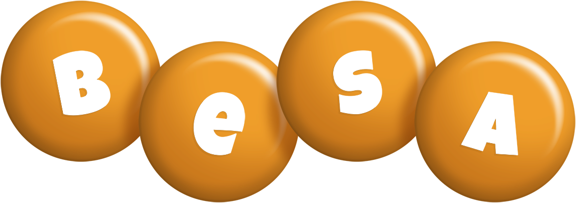 Besa candy-orange logo