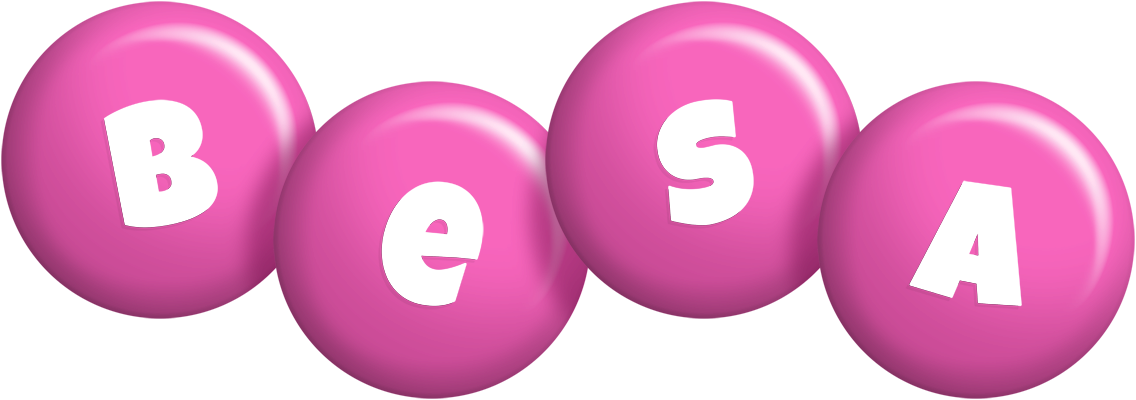 Besa candy-pink logo