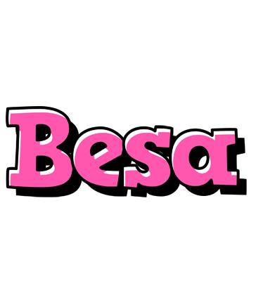 Besa girlish logo
