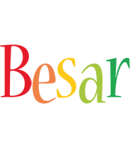 Besar birthday logo