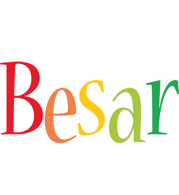 Besar birthday logo