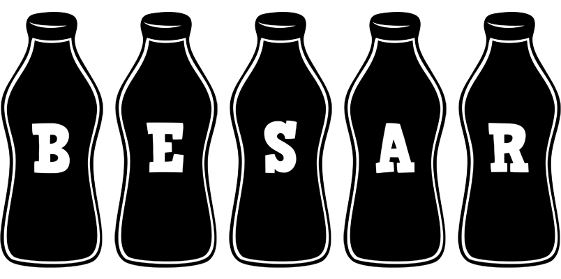 Besar bottle logo