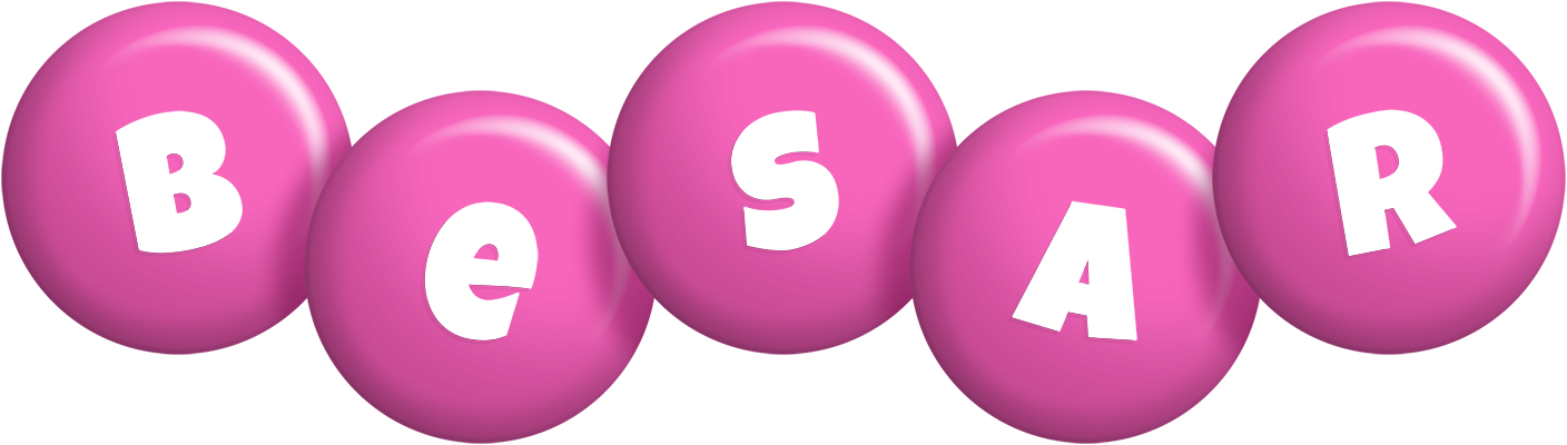 Besar candy-pink logo