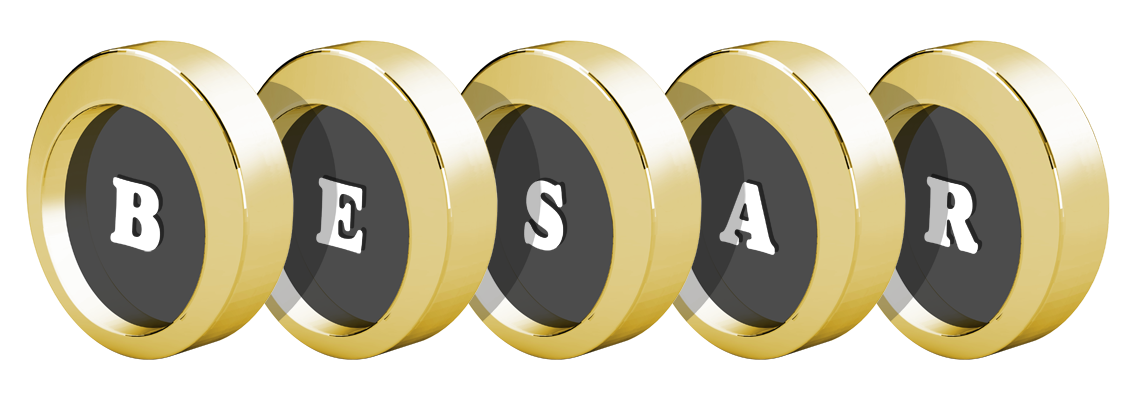 Besar gold logo