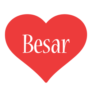 Besar love logo