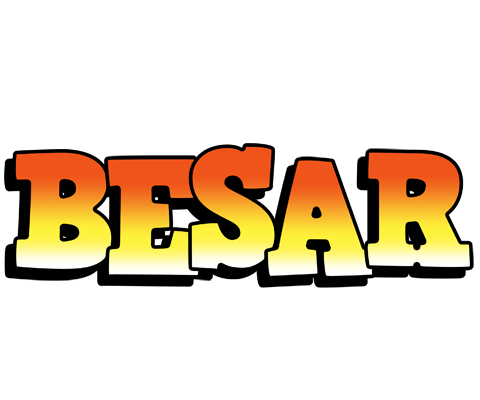 Besar sunset logo