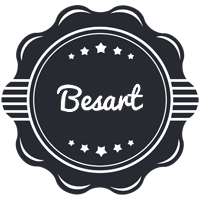 Besart badge logo