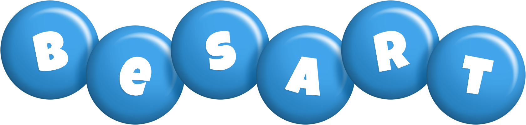 Besart candy-blue logo