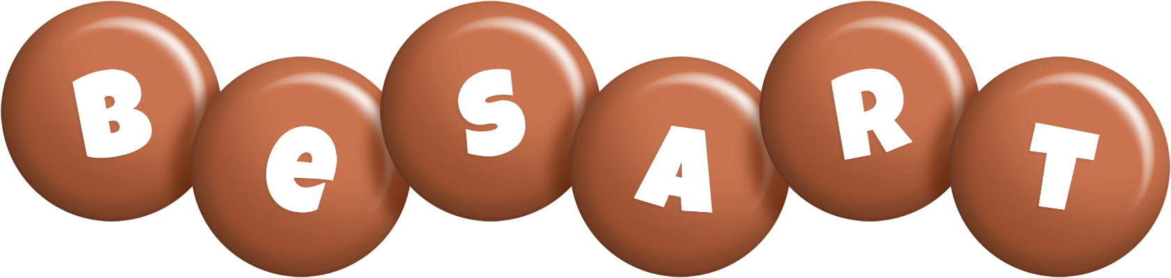 Besart candy-brown logo