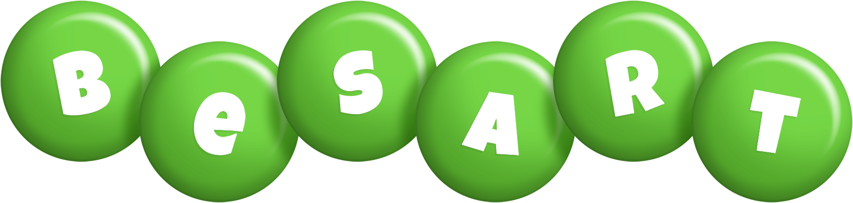 Besart candy-green logo