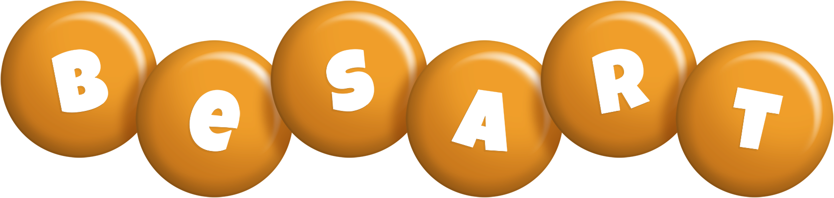 Besart candy-orange logo