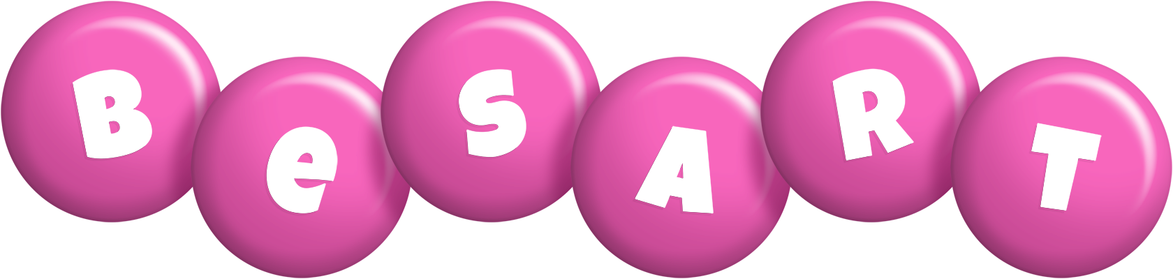 Besart candy-pink logo