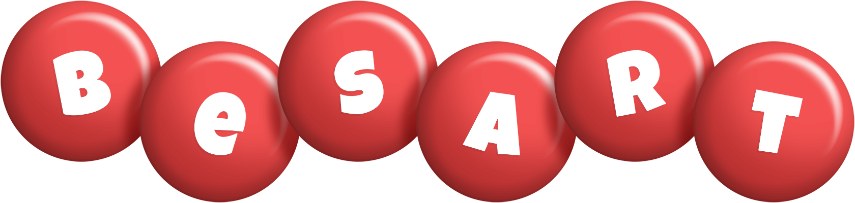 Besart candy-red logo