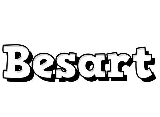 Besart snowing logo