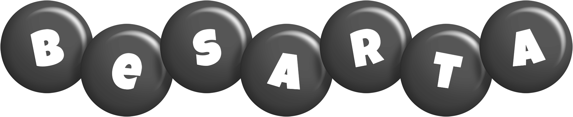 Besarta candy-black logo