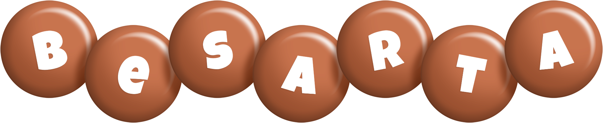 Besarta candy-brown logo
