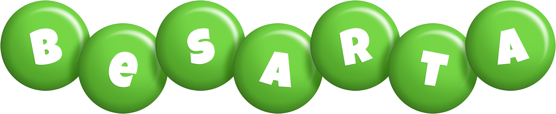 Besarta candy-green logo