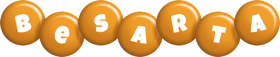 Besarta candy-orange logo