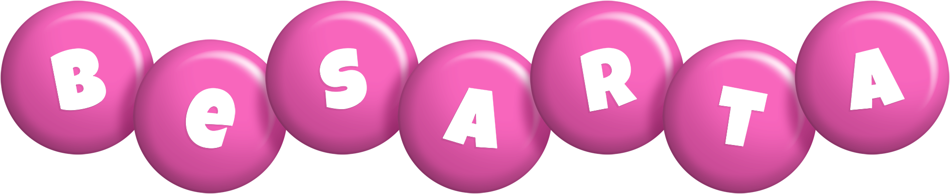 Besarta candy-pink logo