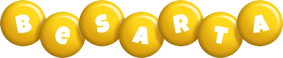 Besarta candy-yellow logo