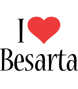 Besarta i-love logo