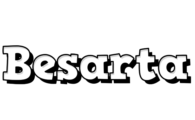 Besarta snowing logo