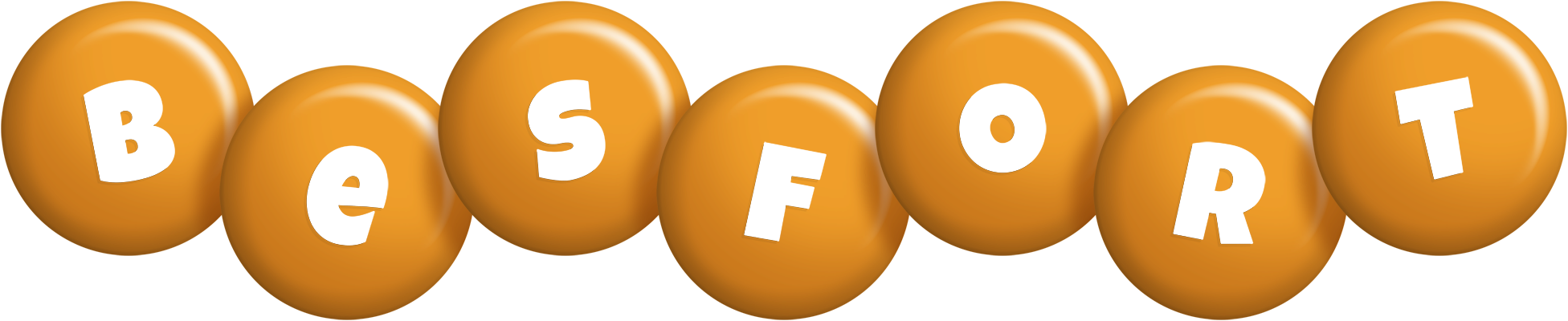 Besfort candy-orange logo