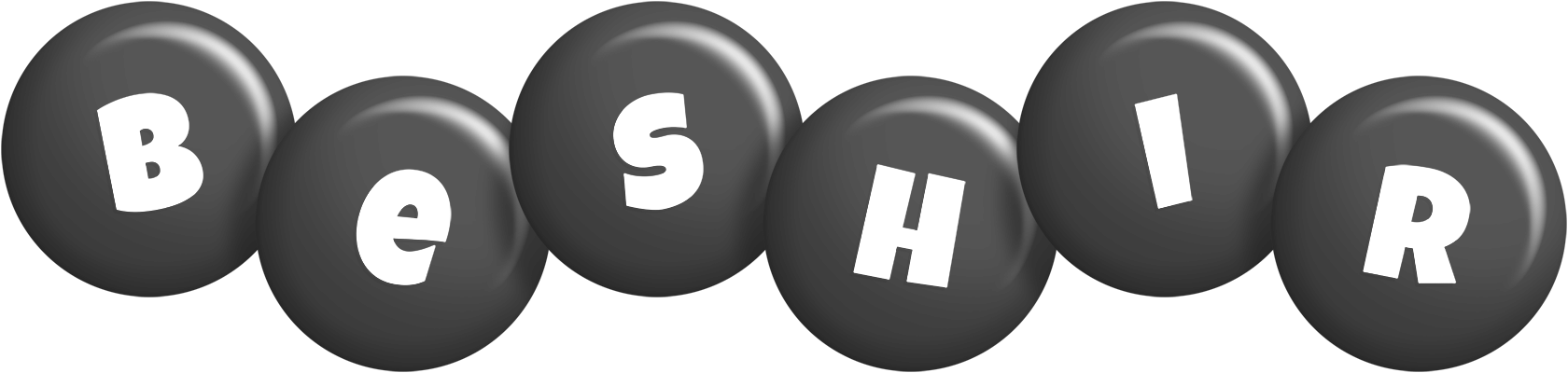 Beshir candy-black logo