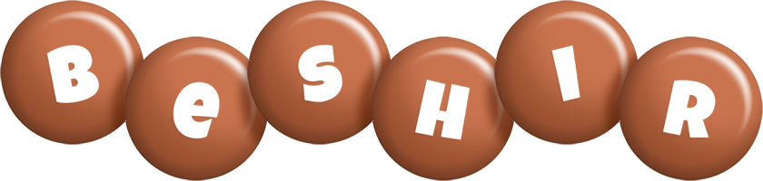 Beshir candy-brown logo