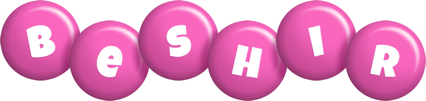 Beshir candy-pink logo