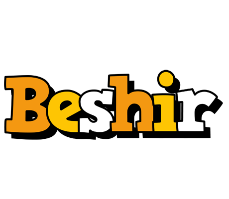 Beshir cartoon logo