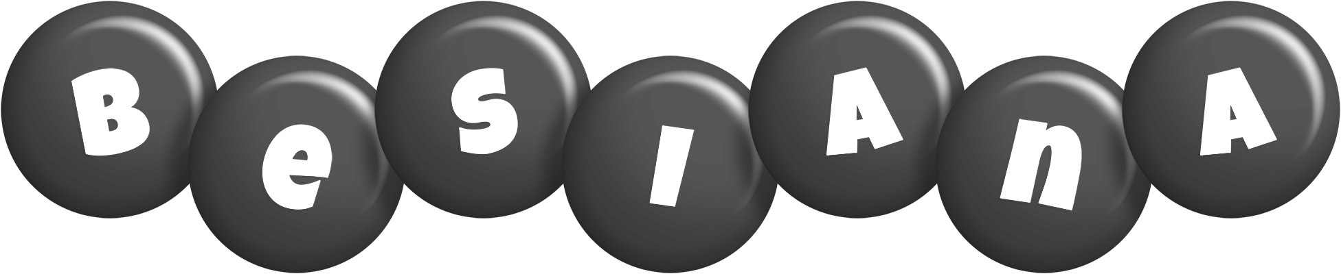 Besiana candy-black logo