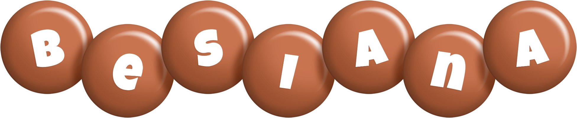 Besiana candy-brown logo