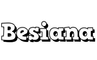 Besiana snowing logo