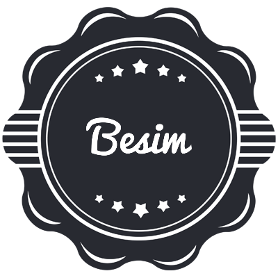 Besim badge logo