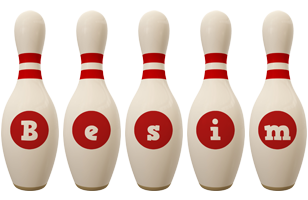 Besim bowling-pin logo