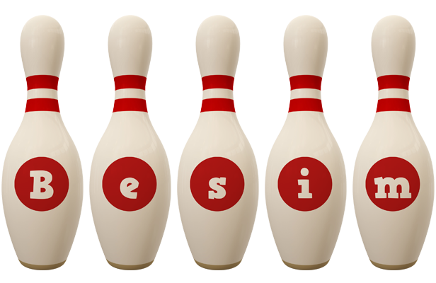 Besim bowling-pin logo