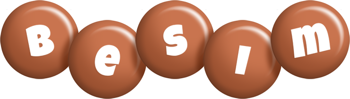 Besim candy-brown logo