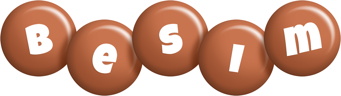 Besim candy-brown logo