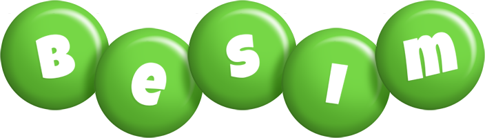 Besim candy-green logo