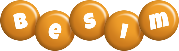 Besim candy-orange logo