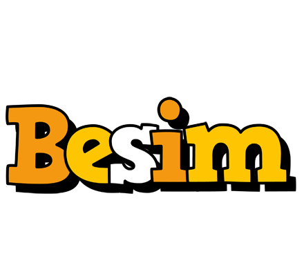 Besim cartoon logo