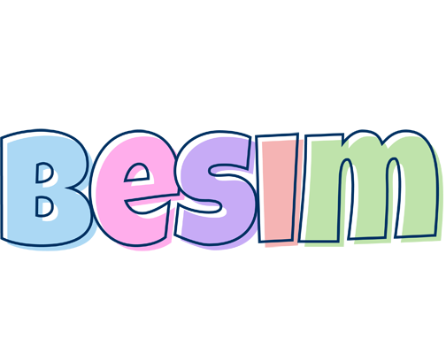 Besim pastel logo