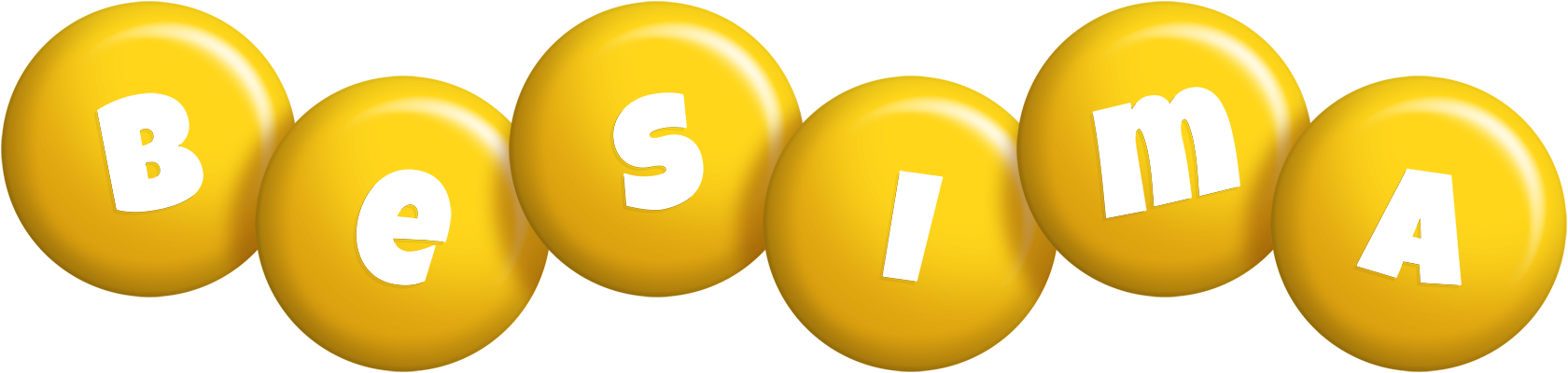 Besima candy-yellow logo