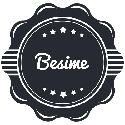 Besime badge logo
