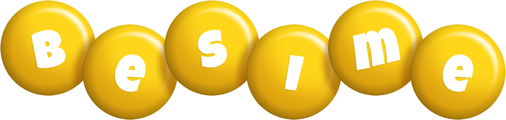 Besime candy-yellow logo