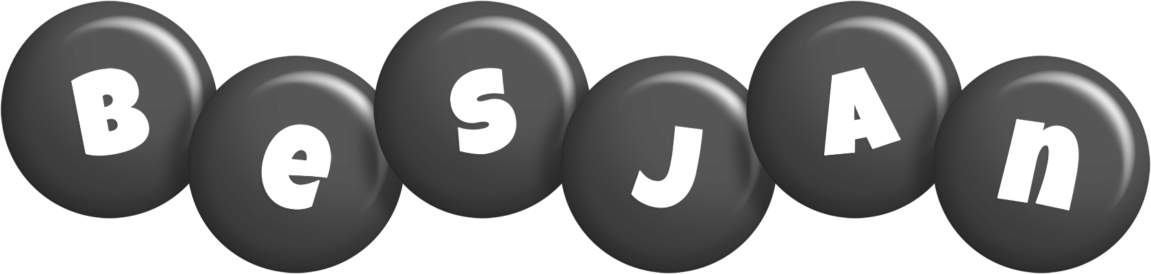 Besjan candy-black logo